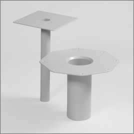 S-Drain PVC Guri de scurgere verticale din PVC