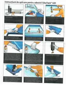 SikaTack GO Repset Set inlocuire parbriz